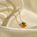 Megan Pearl Gold Necklace / Stainless Steel view 7