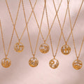The Famous City's Pendants / 18K Gold Plated view 1