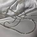 Eden Flash Chain Necklace / 925 Silver Plated view 6