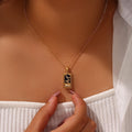 Evangeline Tarot Card Pendants / Stainless Steel view 7