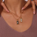 Evangeline Tarot Card Pendants / Stainless Steel view 10