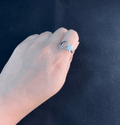 Alita Moon & Star Spinning Ring / Stainless Steel view 2