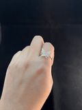Delilah Spinning Butterfly Ring / Stainless Steel view 3