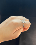 Delilah Spinning Butterfly Ring / Stainless Steel view 5