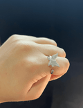 Delilah Spinning Butterfly Ring / Stainless Steel view 4