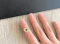 Gold Evil Eye Spinning Ring / Stainless Steel view 2
