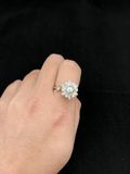 Joanna Pearl Starburst Ring / Stainless Steel view 3