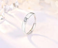 The Heartbeat Promise Couple Rings / 925 Sterling Silver view 3