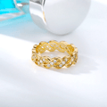 Petra Twisted Ribbon Rings / Stainless Steel view 3